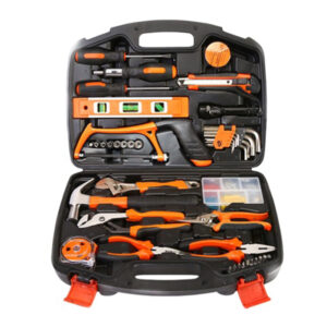 106Pcs Hand Tool Kit In Round Shape Case