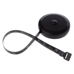 0 1.5M Black Tape Mini Small Tape Measure BMI Tape Measure