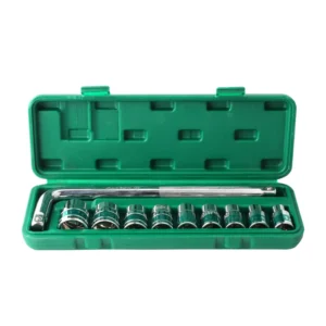1 4” Drive 10Pcs Comprehensive Sockets Hand Tool Set