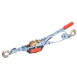 1 Ton Cable Puller Double Gear Puller Heavy Duty Hand Power Cable Puller New Wire Rope Tensioner Dual Gear Power