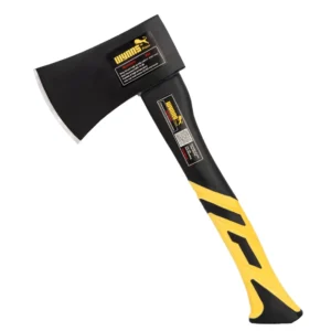 1.5/2/3/4LB High Carbon Steel Polished Head Durable Wood Cutting Axe Camping Hatchet Axe With Fiberglass Handle