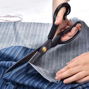 10 Inch Stainless Steel Heavy Duty Tailor Scissors Dressmaker’s Shears with Soft Touch Handle