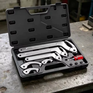 10 PCS Water Meter Wrench for Outdoor Spigot Operations Heavy Duty Metric Valve Socket Key Set Pack
