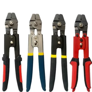 10 inch Crimping Pliers Multi functional Steel Wire Rope Pliers Labor saving Wire Crimping Tool