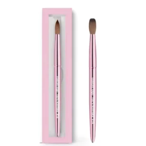 100% Kolinsky Pure Nail Brushes Set Private Label Metal Handle Acrylic Nail Brushes