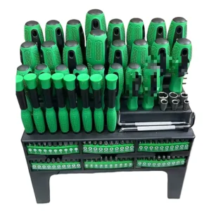 100PCS Screwdriver Set Professional Screwdriver Bits Magnetic Combination Screwdriver Tool Set with Plastic Holder