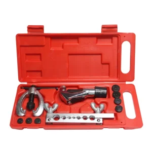10PCS Brake Air Line Double Flare Flaring Tool Kit Set DIY Manual Steel Copper Tube Bender Double Flaring Tool Kit