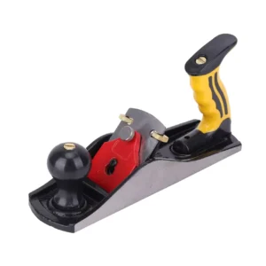 10in DIY Woodworking Block Plane High Carbon Steel Hand Planer 50mm Blade 2mm Thick Bench Rabbet Leveling