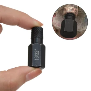 10pcs Heat treated Alloy Steel Broken Bolt Stud Remover Industrial Maintenance Repair Tools Easy Out Screw Extractor Kit