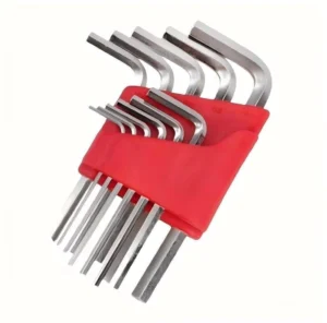 11 Piece Metric Hex Key Set Professional Industrial Grade Allen Wrench Kit 1.27mm 6mm Carbon Steel OEM Customizable Hand Tools