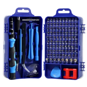 115 in 1 Magnetic Electronic Maintenance Tool Set Professional Cell Phone Camera Laptop PC Screwdriver Bit Set