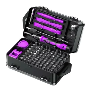 115 in 1 Manual Multi Functional Screwdriver Tool Set Hard Case for Mobile Phone Repair Disassembly Hand Operated OEM