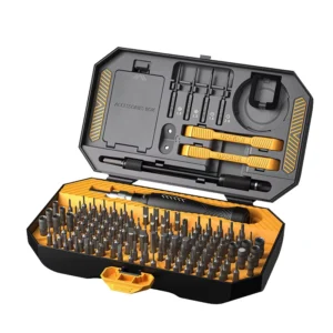 117 in 1 Industrial Precise 3C Mini Screwdriver Set Mobile Phone Repair Chrome Plastic Super Magnetic Bits OEM
