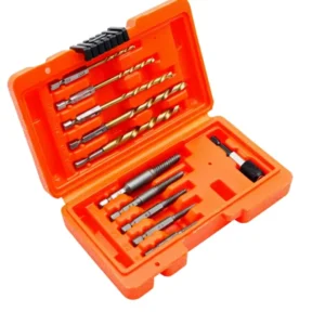 11Pcs Screw Extractor and Left Hand Drill Bits Set Broken Bolt Extractor Kit Bolt Remover