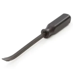 12 Inch Heavy Duty 55 Carbon Steel Nail Puller and Chisel End Angled Tip Pry Bar for Mechanic Industrial DIY Hand Tools