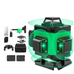 12 Line Laser Level High-precision Strong Light Level 16 Wall Stickers Infrared Automatic Leveling 8-line Projector