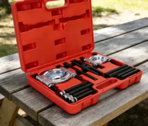12 Piece Bearing Separator Puller Kit Gear Puller Set Bushing Remover Tool Wheel Bearing Puller