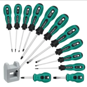 12 Piece Cross Word Hardware Tool Combination Screwdriver Set Cross Border Exclusive Hot Selling