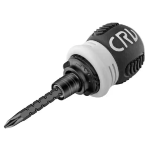 12 in 1 Multifunctional DIY Grade Ratcheting Screwdriver Set with Chrome Finish Stubby Handle and Driver Bit OEM ODM Hand Tools