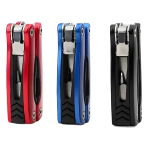 12 in 1 Outdoor Pocket Multitool with Camping Knife Multi Functional Industrial Tool Stainless Steel Pliers