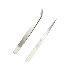 125mm Stainless Steel Straight Tweezers Curved Tweezers Small Tweezers
