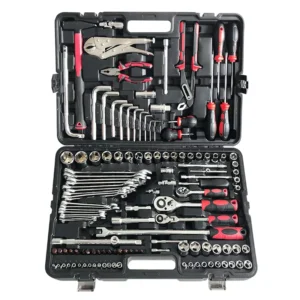 129pcs Combination Vehicle Tools Ratchet Wrench Set Spanner Auto Repair Hand Tool Socket Set
