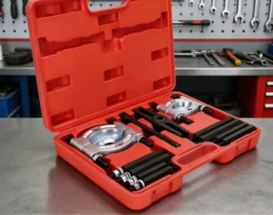 12pcs Bearing Separator Puller Kit 3 Jaw Puller Gear Puller Set for Auto Repair Shop