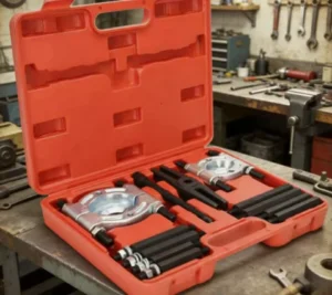 12pcs Bearing Separator Puller Kit Internal External Bearing Puller Gear Removal Tool Set