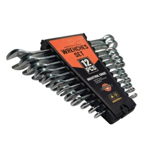 12pcs Chrome Vanadium Carbon Steel Combination Wrench Spanner Set Customizable OEM Support