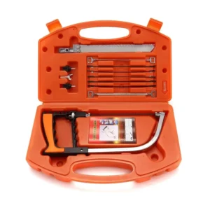 12pcs DIY Industrial Grade Woodworking Bow Saw Set with Aluminum Alloy Steel Blades Hand Saw Tools for Carpentry