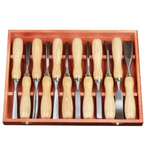 12pcs Wood Carving Tools Tools Chisel Working Tools Chisels & Punches Wood Carving Chisels