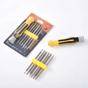 13 in 1 Precision Multi Bit Magnetic Screwdriver Set for DIY Electronics Repair Durable Steel Phillips Multipurpose Screwhead