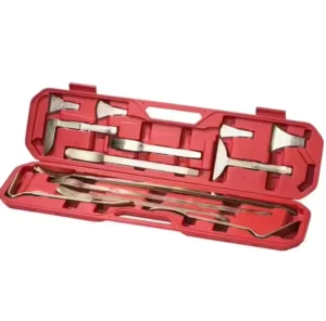 13pcs Carbon Steel Body Pry Bars Set Essential Vehicle Tools for Dismantling Stubborn Components Positioning Holding Required