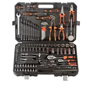 142 Pcs Vehicle Tools Ratchet Wrench Combination Hand Tools Auto Repair Professional Tool Set Box Socket Set