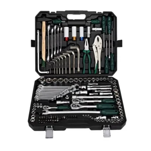 142+2 PCS Socket 72 Teeth Ratchet Wrench Screwdriver Bits Auto Repair Tool Box Hand Tool Set Car Tools Wrench Tools Set