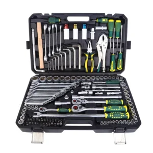 144-piece Tool Comprehensive Auto Repair Tool Set Hardware Tool Set 24-tooth Ratchet Wrench Auto Repair