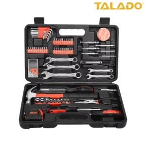146Pcs Household Tool Set Multi Functional Hand Tool Kit for Home Maintenance and Small Construction Tasks