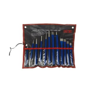 14pcs Blacked Punch & Chisel Set