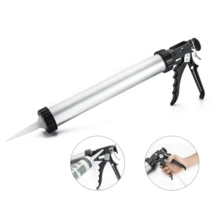15″ Manual Cordless Caulk Sausage Aluminum Caulking Gun