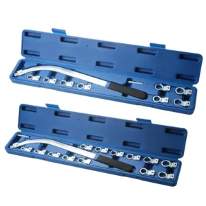 15 in 1 Car Belt Pulley Wrench Tools Adjustable Idler Tensioner Disassemble Assemble Engine Repair Tools