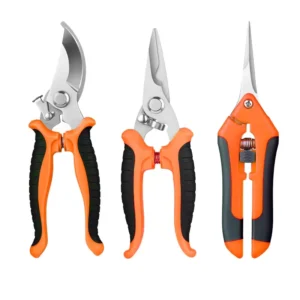 15Cm Steel Garden Pruner Pruning Shear Cutting Garden Tools for Pruning Scissors Branches Cut