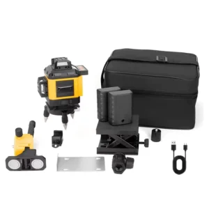 16 Lines Laser Level Self Leveling 4*360 Horizontal Vertical 30m Cross Laser with Rechargeable Battery