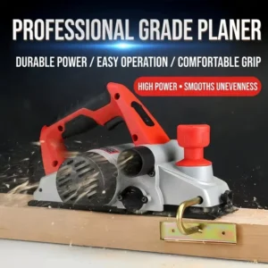 1600W High Performance Professional Power Tools Portable Mini Wood Household Wood Planing Electric Hand Planer for Woodworking