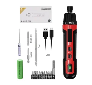 18 in 1 Power Tool All In One Multi function Combo Tool Kit Cordless Electric Screwdriver Set Li Ion Battery