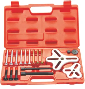 18 piece Set of Car Double disk Steering Wheel Remover and Assembler