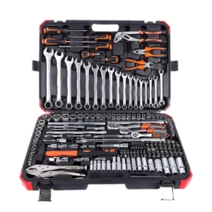 180pcs Spanner Tool Box OEM Customizable Hand Tools Ratchet Wrench Socket Sets for Car Repair