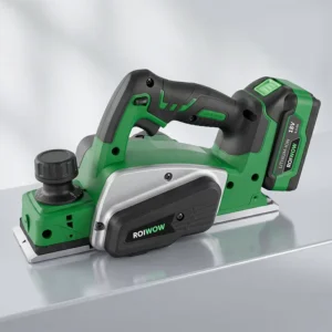 18V Brushless Electric Wood Planer Cordless Lithium Battery Power Tool 82x2mm Portable Hand Held Planing Machine for Woodworking