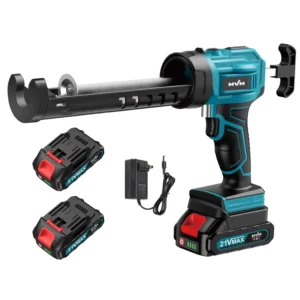 18V Mini Electric Caulking Gun Bulk Power Drip Free Industrial Grade Battery Operated Features Plastic Silicone Cordless