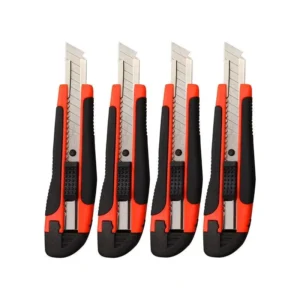 18mm Blade Utility Knives for Office Home Use High Carbon Steel Paper Cutter for DIY Utility Knife OEM Customizable