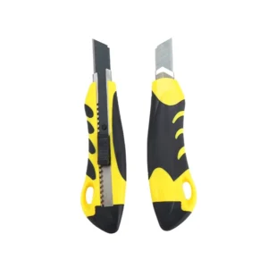 18mm Stainless Steel Automatic Lock Utility Knife Safety Knife Cutter Steel Knife
